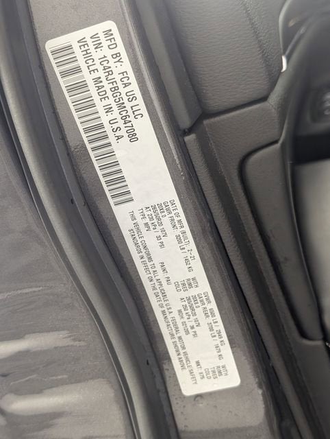 2021 Jeep Grand Cherokee 80th Anniversary