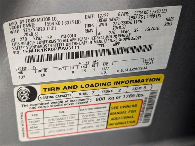 2023 Ford Expedition Max Limited