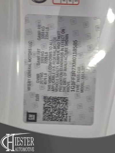 2021 Chevrolet Camaro 1SS