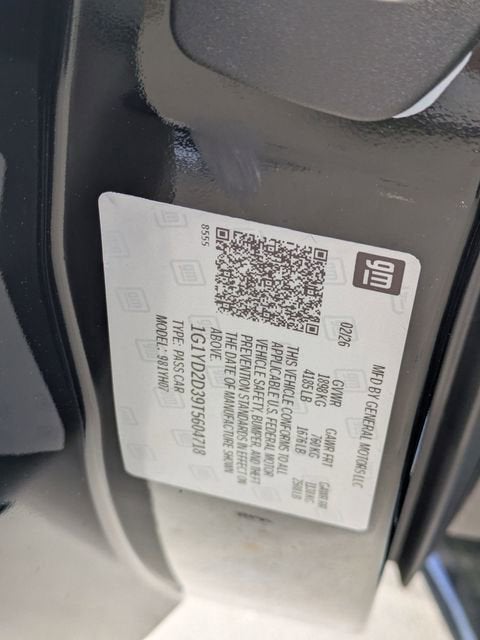 2026 Chevrolet Corvette Z06 1LZ