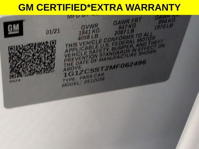 2021 Chevrolet Malibu LS