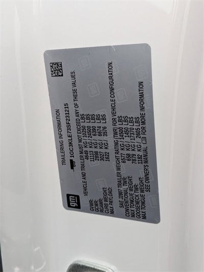 2025 Chevrolet Silverado 2500 HD WT