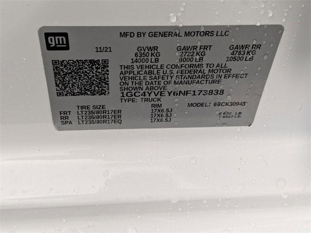 2022 Chevrolet Silverado 3500 HD High Country DRW