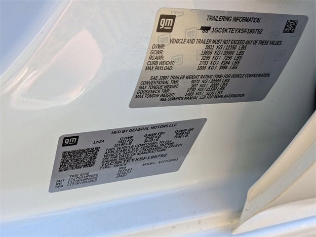 2025 Chevrolet Silverado 3500 HD LT DRW