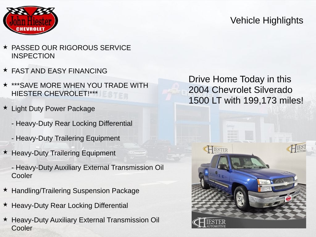 2004 Chevrolet Silverado 1500 LT