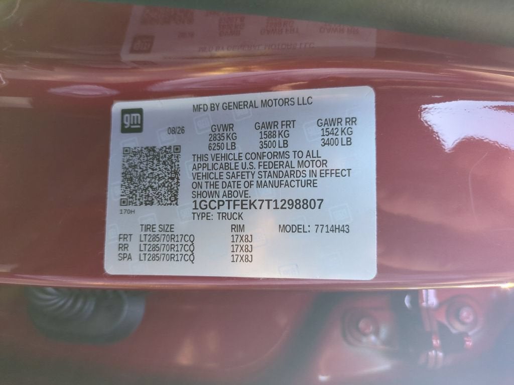2026 Chevrolet Colorado ZR2