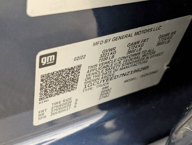 2022 Chevrolet Silverado 1500 LTD RST