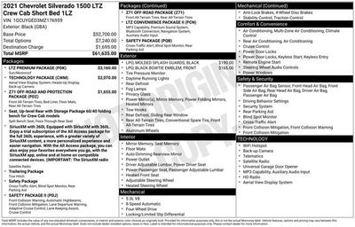 2021 Chevrolet Silverado 1500 LTZ