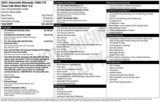 2021 Chevrolet Silverado 1500 LTZ