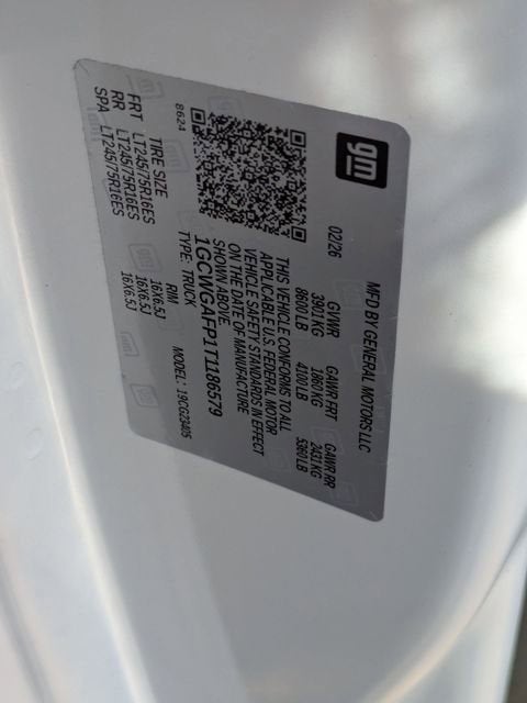 2026 Chevrolet Express Cargo WT