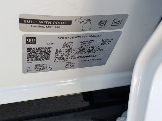 2026 Chevrolet Traverse RS