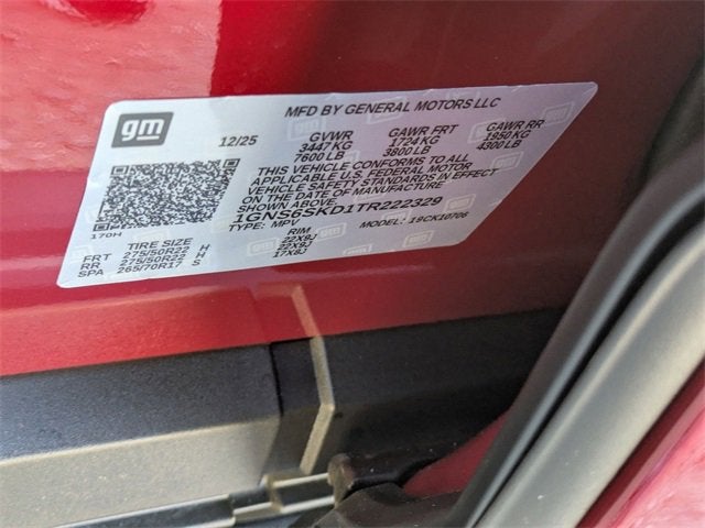 2026 Chevrolet Tahoe Premier