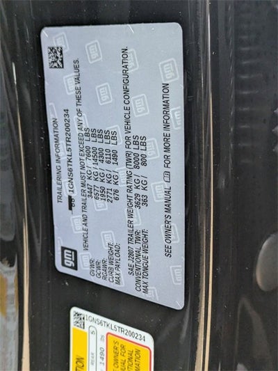 2026 Chevrolet Tahoe High Country