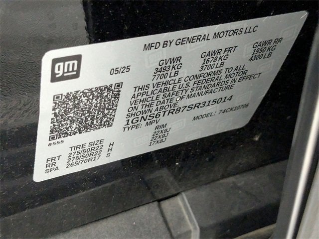 2025 Chevrolet Tahoe High Country