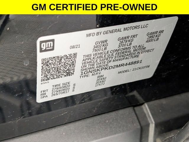 2021 Chevrolet Tahoe Z71