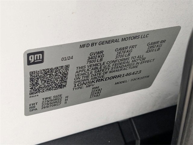 2024 Chevrolet Tahoe RST