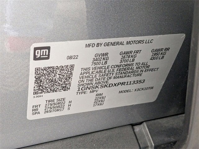 2023 Chevrolet Tahoe Premier