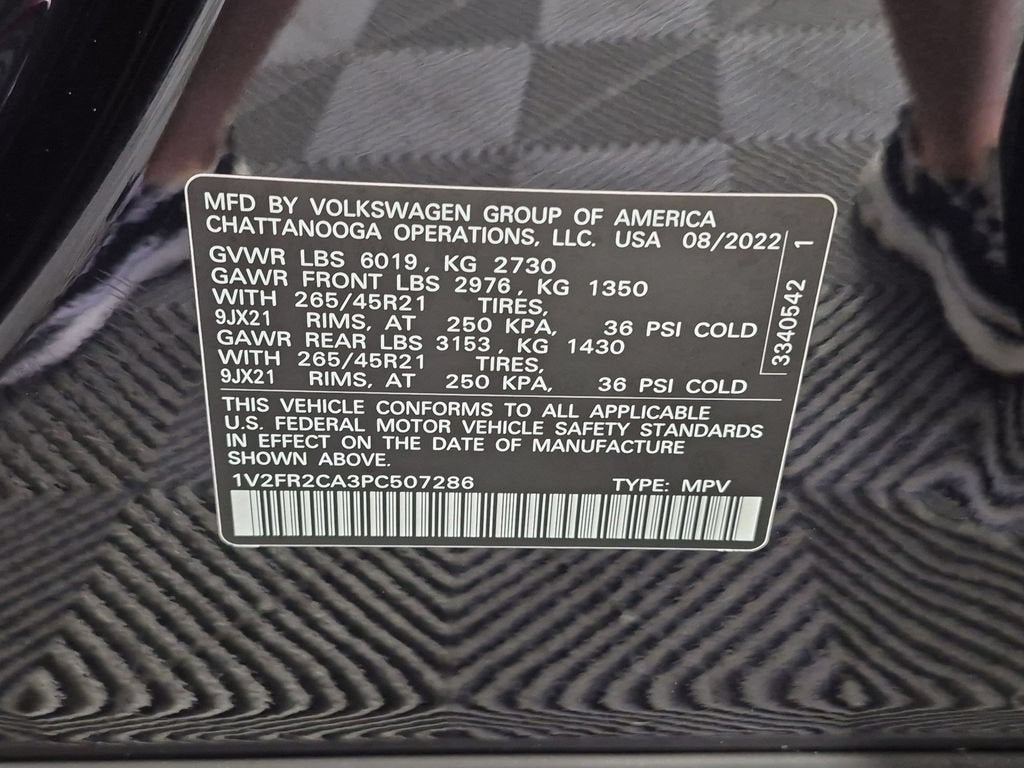 2023 Volkswagen Atlas 3.6L V6 SEL Premium R-Line