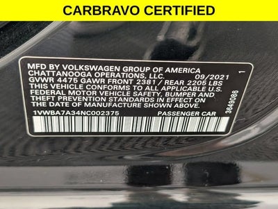 2022 Volkswagen Passat 2.0T Limited Edition
