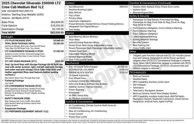 2025 Chevrolet Silverado 2500 HD LTZ
