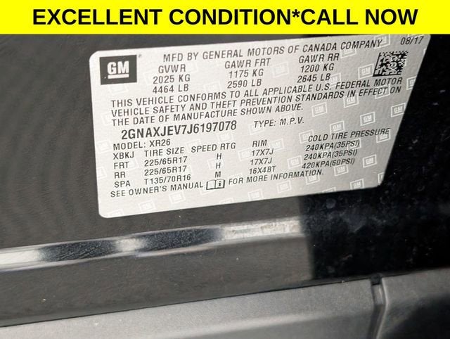 2018 Chevrolet Equinox LT