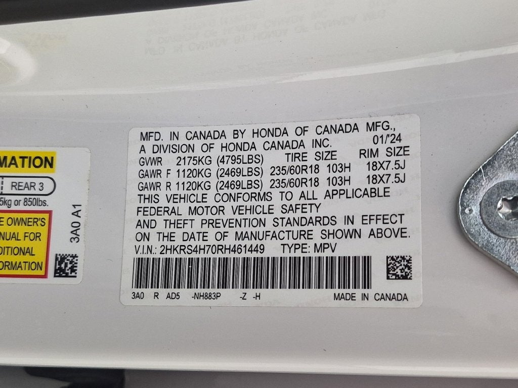 2024 Honda CR-V EX-L AWD