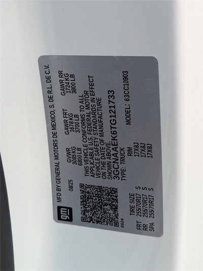 2026 Chevrolet Silverado 1500 WT