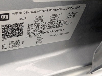 2023 Chevrolet Silverado 1500 Custom