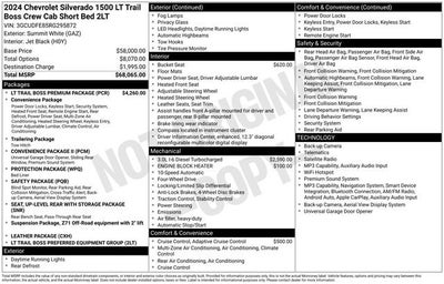 2024 Chevrolet Silverado 1500 LT Trail Boss