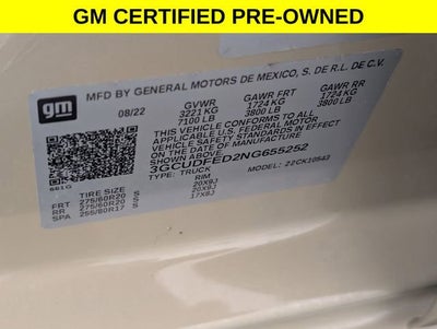 2022 Chevrolet Silverado 1500 LT Trail Boss