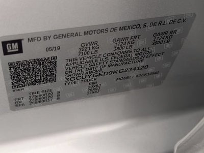 2019 Chevrolet Silverado 1500 LTZ