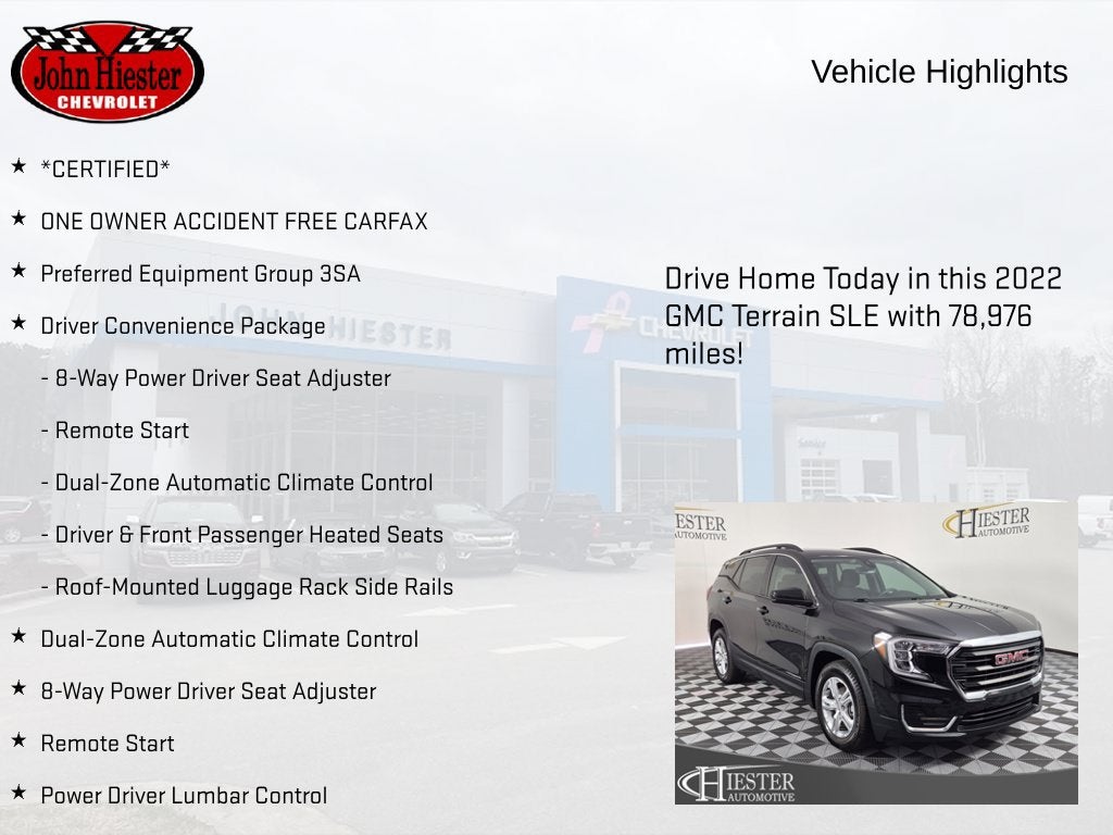 2022 GMC Terrain SLE