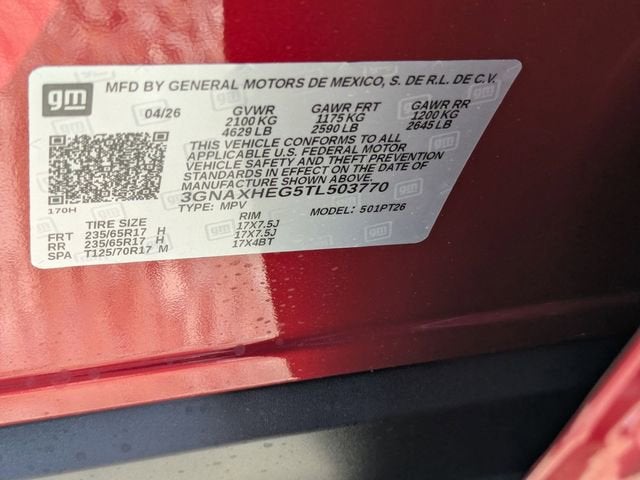 2026 Chevrolet Equinox LT