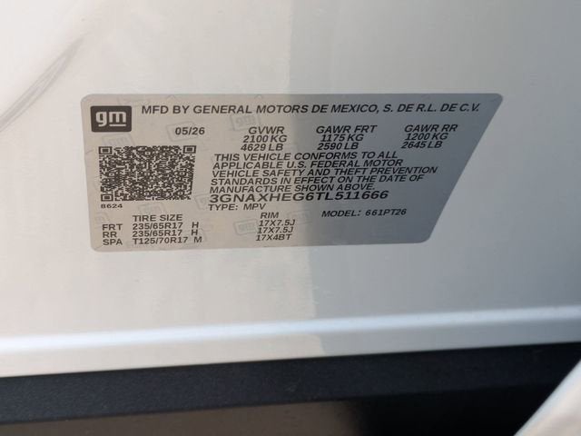 2026 Chevrolet Equinox LT