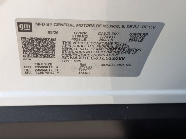 2026 Chevrolet Equinox LT