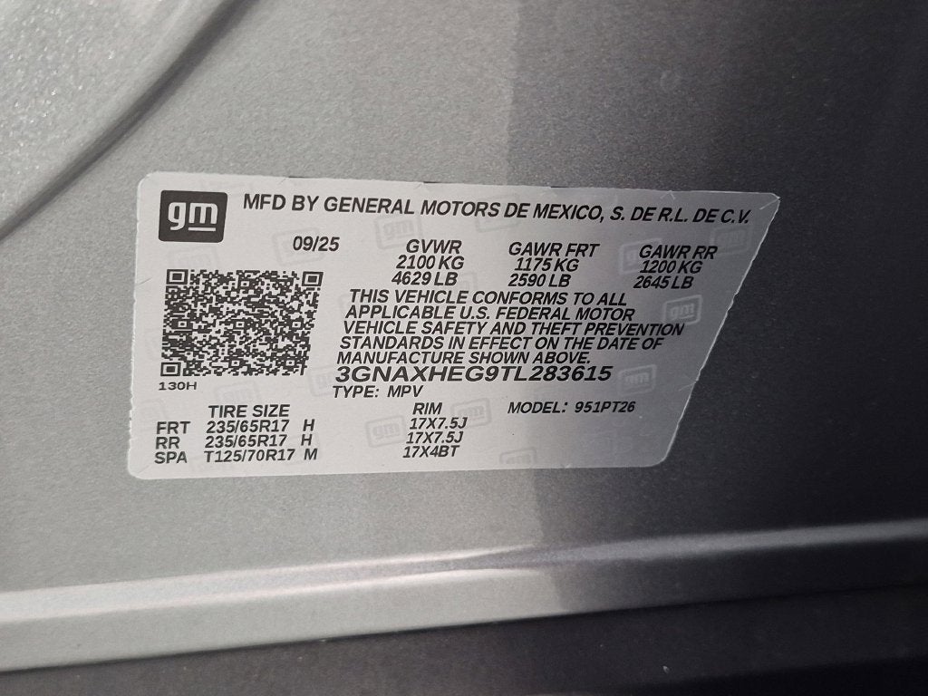 2026 Chevrolet Equinox LT