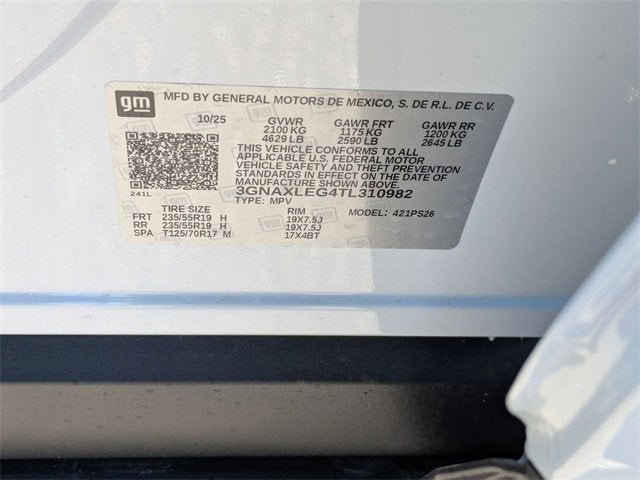 2026 Chevrolet Equinox RS