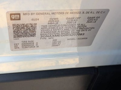 2024 Chevrolet Equinox RS