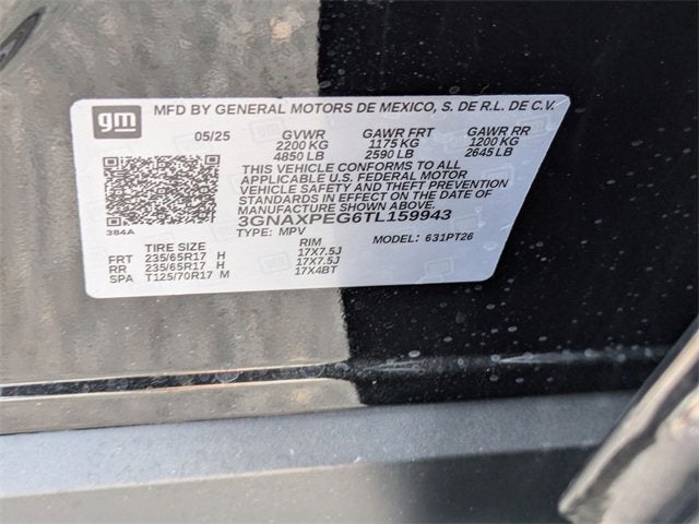 2026 Chevrolet Equinox LT