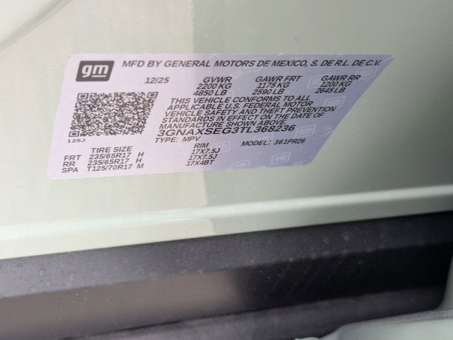 2026 Chevrolet Equinox ACTIV