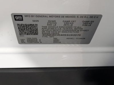 2025 Chevrolet Blazer 2LT