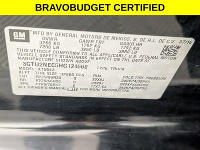2017 GMC Sierra 1500 SLT