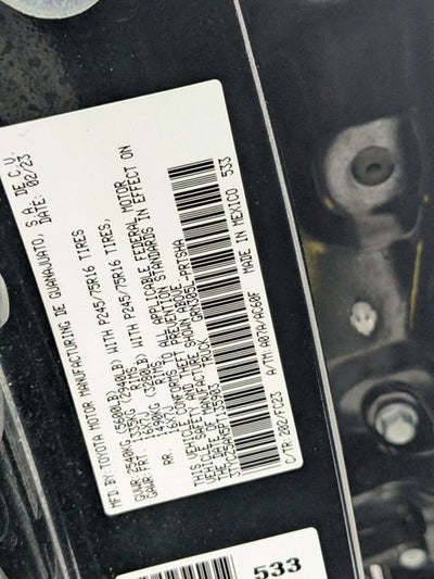 2023 Toyota Tacoma 4WD SR