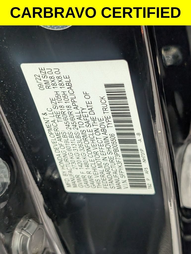 2023 Honda Ridgeline RTL-E