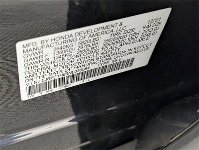 2022 Acura MDX w/Advance Package