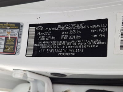 2023 Hyundai Elantra SEL
