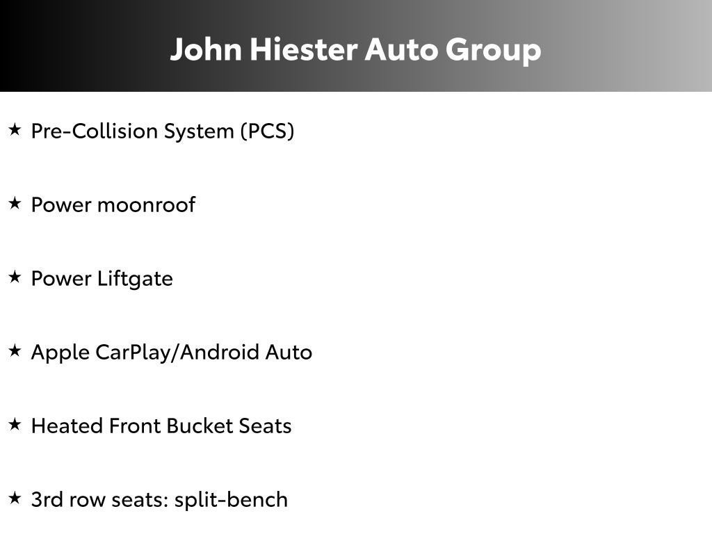 2021 Toyota Highlander XSE