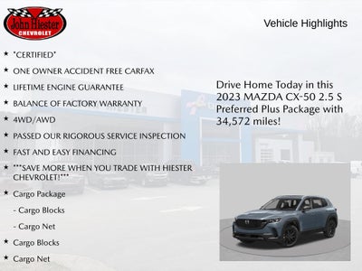 2023 Mazda Mazda CX-50 2.5 S Preferred Plus