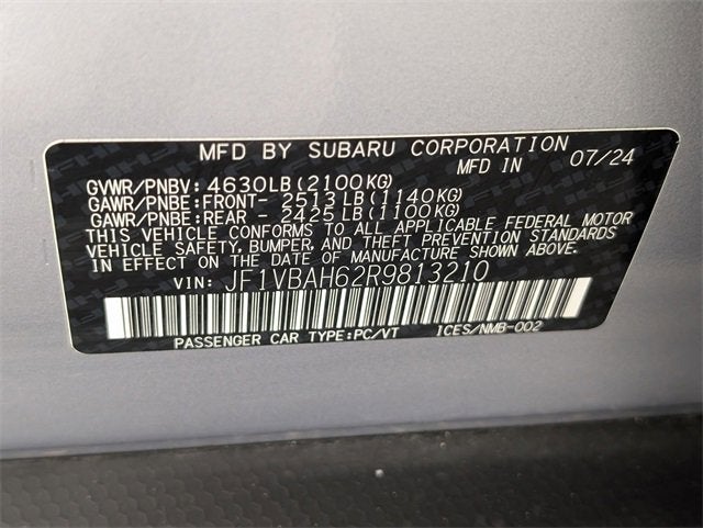 2024 Subaru WRX Premium