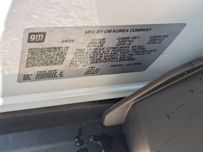 2026 Chevrolet Trax 1RS